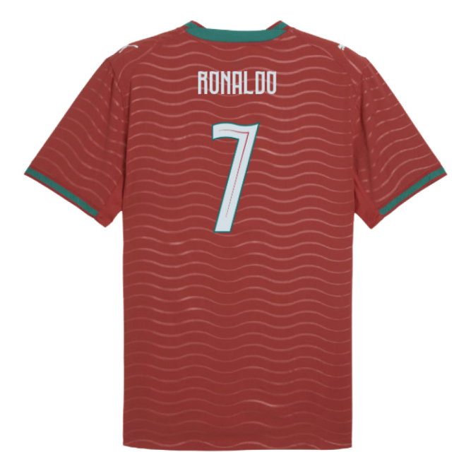 2026-2027 Portugal Authentic Home Shirt (Ronaldo 7)-SoccerKits Hub | Buy Soccer Jerseys Online